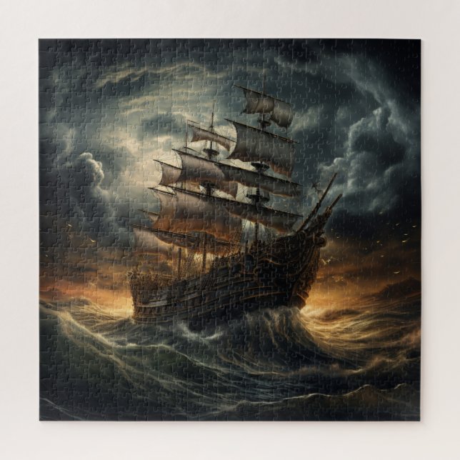 Boat Series Puzzle -11 (Vertical)