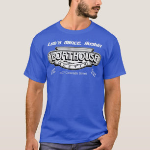 BOATHOUSE Dance Club Austin Texas 80s T-Shirt