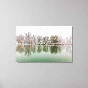 Boathouse, Forest Park Canvas Print