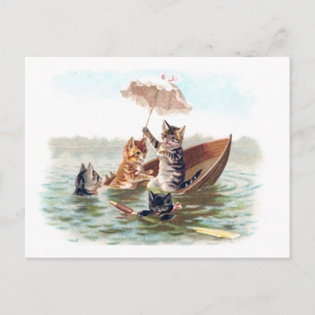 Boating Accident Postcard (Front)