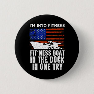 Boating Boat Captain 1 6 Cm Round Badge