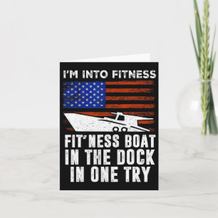 Boating Boat Captain 1 Card