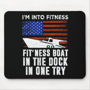 Boating Boat Captain 1 Mouse Mat