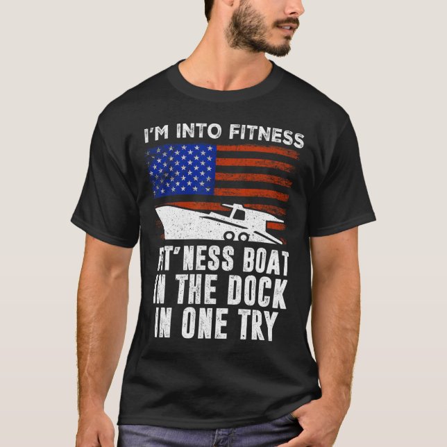 Boating Boat Captain 1  T-Shirt (Front)
