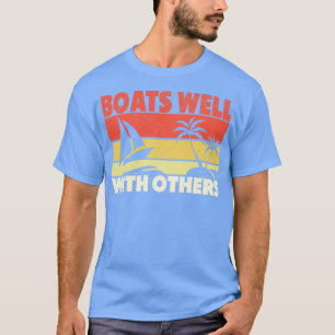 Boating Boat Captains Boating Sailing Cruise Ship T-Shirt