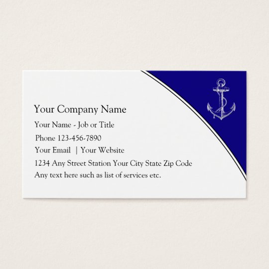 Boating Business Cards