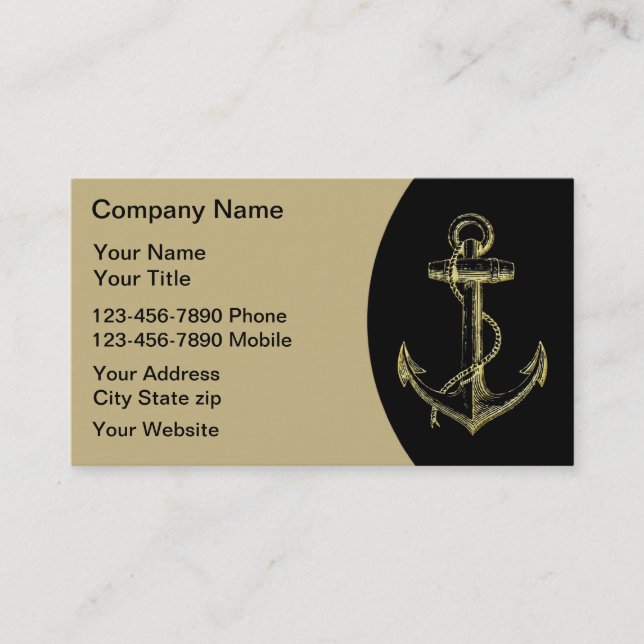 Boating Business Cards (Front)