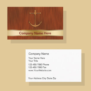 Boating Business Cards