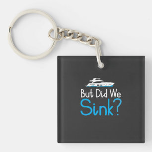 Boating - But Did We Sink Key Ring