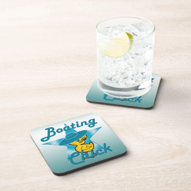 Boating Chick #7 Coaster (Right Side)