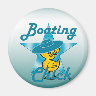 Boating Chick #7 Magnet