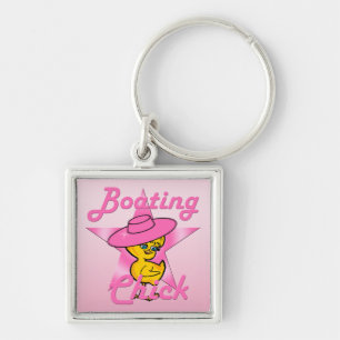Boating Chick #8 Key Ring