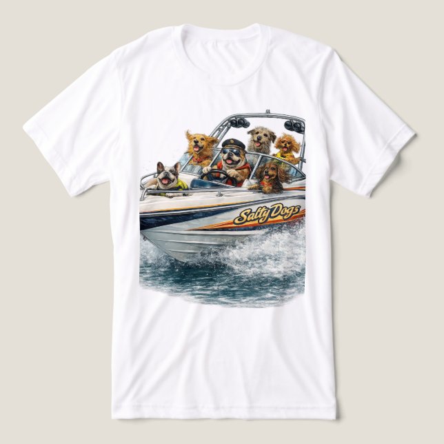 Boating Dog Shirt (Design Front)