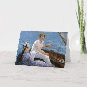 Boating Édouard Manet Card