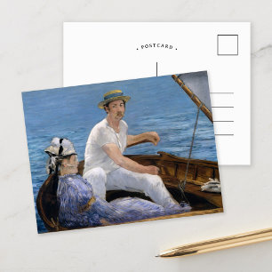 Boating   Édouard Manet Postcard