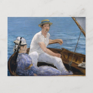 Boating   Édouard Manet Postcard