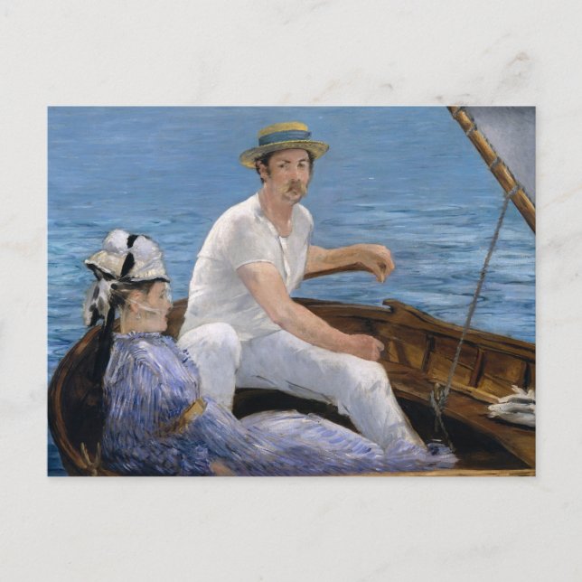 Boating | Édouard Manet Postcard (Front)