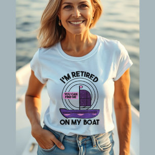Boating Funny Retirement T-Shirt