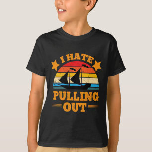 Boating Humour Fishing Innuendo Nautical Double En T-Shirt
