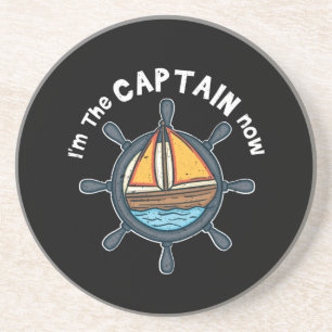 Boating - I'm the Captain Now Coaster