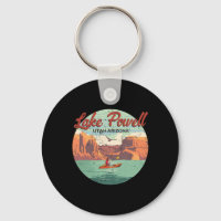 Boating In Lake Powell Utah Arizona Vintage Travel