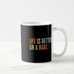 Boating Life On A Boat Funny Sailor I Love Sailing Coffee Mug