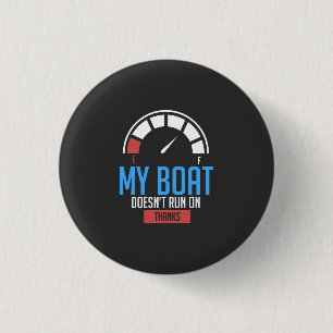 Boating - My Boat 3 Cm Round Badge