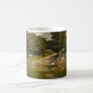 Boating on a Lake in Central Park (E.H. Potthast) Coffee Mug