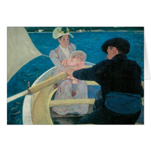 Boating Party by Mary Cassatt, Vintage Fine Art