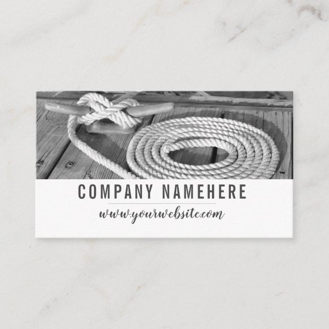 Boating Related Business Card (Front)