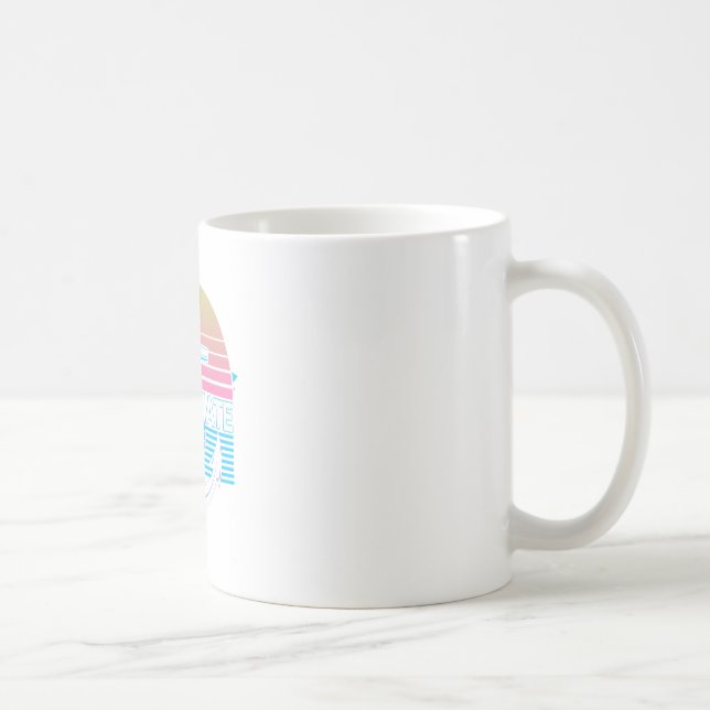 Boating Retro First Mate  Coffee Mug (Right)