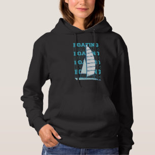 Boating Sailing Boat Sail Captain Hoodie