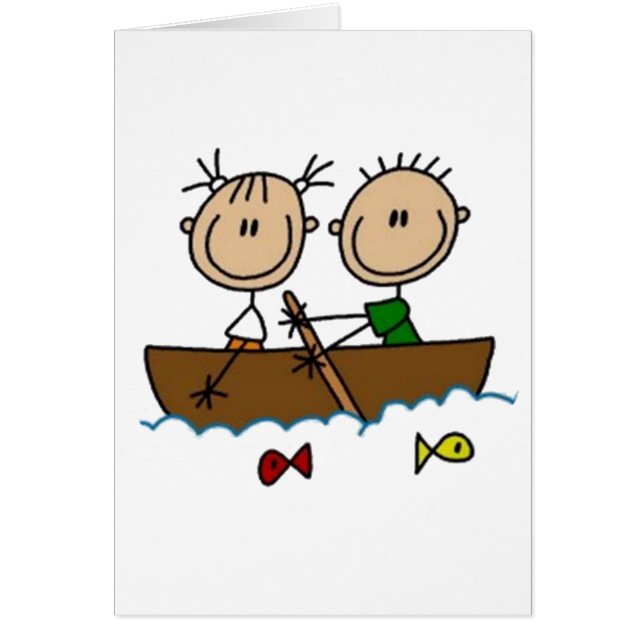 Boating Stick Figures (Front)