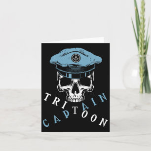 Boating Tritoon Captain Flatboat Life Pontoon For  Card