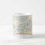 Boating Waters of Amelia Island Florida Mug<br><div class="desc">A boating chart of the waters around Amelia Island,  Florida repurposed on a mug.  Wonderful birthday or Christmas gift.</div>