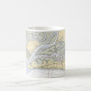 Boating Waters of Amelia Island Florida Mug