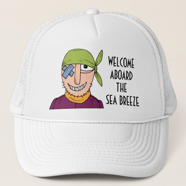 BOATMAN'S HAT TEMPLATE (Front)