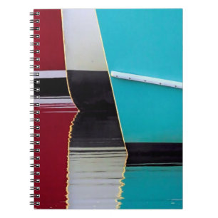 Boats and reflections notebook