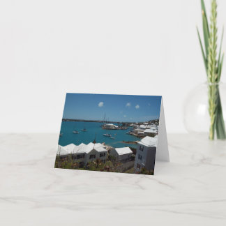 Boats at Bermuda Card