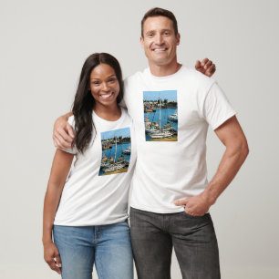 Boats at King's Wharf, Bermuda T-Shirt