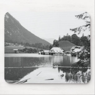 Boats at Konigssee, c.1910 Mouse Mat