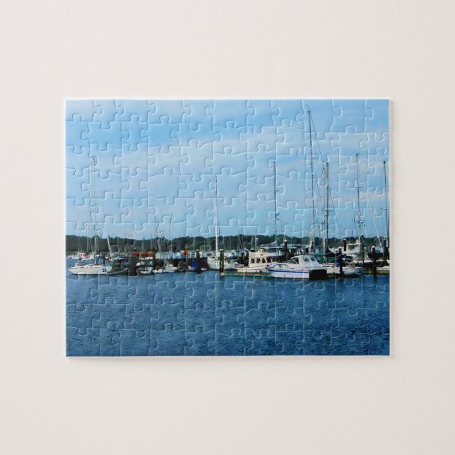 Boats at Newport RI Jigsaw Puzzle (Horizontal)