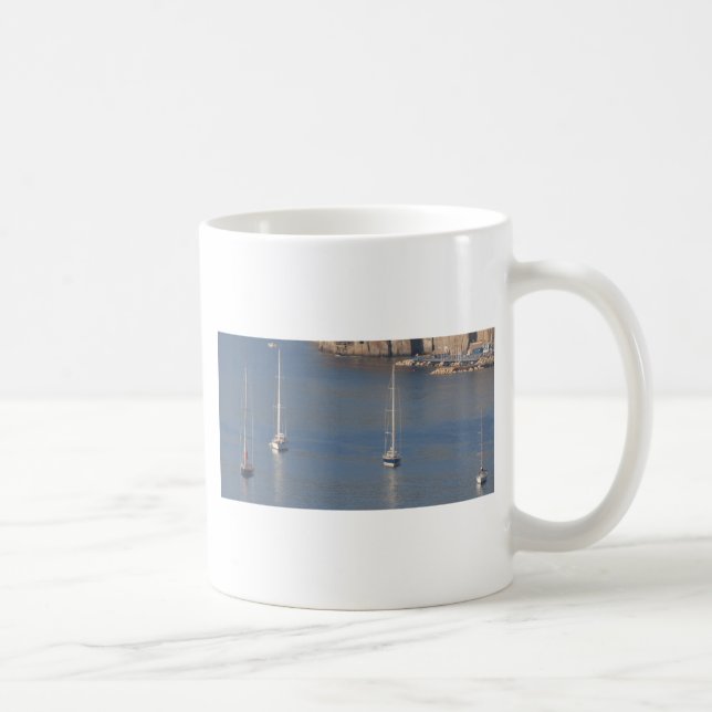 Boats at rest in Sorrento Italy Coffee Mug (Right)