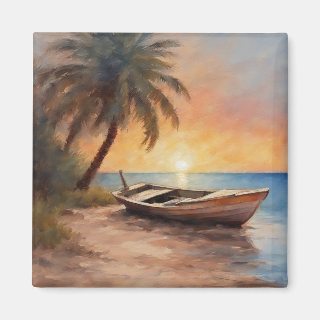 Boats & Beaches - 1 Magnet (Front)