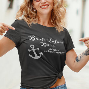 Boats Before Bro's Bachelorette Party Cruise  T-Shirt