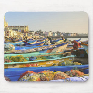 Boats being readied for fishing, The Church of Mouse Mat