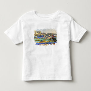 Boats being readied for fishing, The Church of Toddler T-Shirt