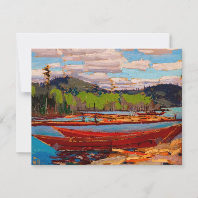 Boats by Tom Thomson (1916) (Front)
