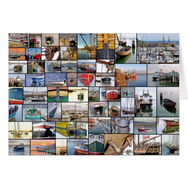 Boats collage (Front Horizontal)