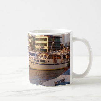 Boats In A Marina Coffee Mug